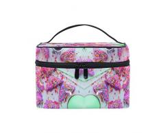 Schminktäschchen Kuchenkerzen Reise Kosmetiktaschen Organizer Zug Fall Toiletry Make Up Pouch
