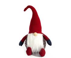 Heitmann Deco TÃ¼rstopper Wichtel - aus Stoff - rot-weiÃ - mit schwerer FÃ¼llung - fÃ¼r Innen - Fenster-Stopper - Puffer