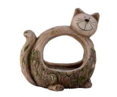 Gartendeko Katze zum bepflanzen Dekokatze Pflanzkatze Gartenfigur Gartendeko Deko Figur Katze Pflanzgefäß Pflanzfigur