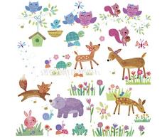 RoomMates 54347 RM - Dekosticker Waldtiere Baby