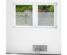 Wandkings Milchglasfolie 60 x 10 cm (B x H) für Fenster, Glastüren, Duschen & mehr