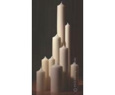 Altarkerze 200 x 70 mm Elfenbein, Wiedemann Kerzen, Kerzen, Altar, Kirchenkerze, Wohnraum Kerze, Kerze mit Dornbohrung in RAL Kerzenqualität Made in Germany