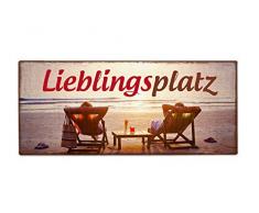 La Vida Schild »Lieblingsplatz« Metallschild La 390712