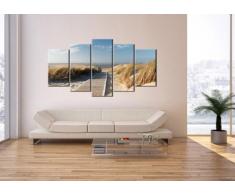 Bild auf Leinwand - Leinwandbilder - fünf Teile - Breite: 160cm, Höhe: 85cm - Bildnummer 2657 - fünfteilig - mehrteilig - zum Aufhängen bereit - Bilder - Kunstdruck - EA160x85-2657