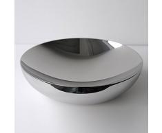 Alessi Double doppelwandige Schale, aus Edelstahl