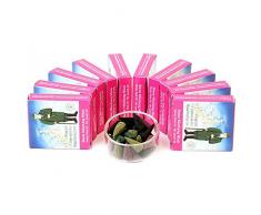 Original Crottendorfer Räucherkerzen - 10x24 Sparpack - Minis Bunte Mischung Erzgebirge