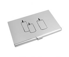 Azeeda Stumpenkerzen Visitenkarten-etui (CH00012707)