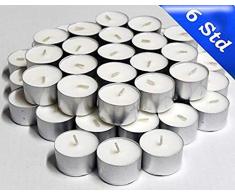 Hillfield 100 Teelichte 6 Std. Brenndauer, im Flatpack oder Beutel