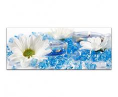Acrylglasbild 100x40cm Wellness Feng Shui Spa Blumen Kat5 Duft Acrylbild Acryl Bild UV Druck Acrylglas Tierwelt Acrylglasbilder 14G231
