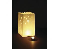 RAYHER 7516500 Luminaria-Lichttüte, Sterne, 26 x 15 x 9 cm, Beutel 10 Stück