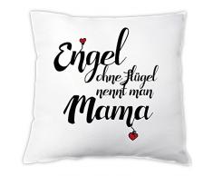 Kissen Engel ohne Flügel nennt man Mama, Zierkissen, Dekokissen, Geschenkidee, Muttertagsgeschenk, Geschenk zum Muttertag, Geburtstag, zu Weihnachten, für die Mama, Mutter