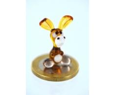 Esel mini - f-2 -Glasfiguren - Glastier- F-2
