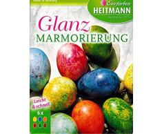 Ostereier Farben / Eierfarben Glanz Marmorierung (6 Farben) OSTERN