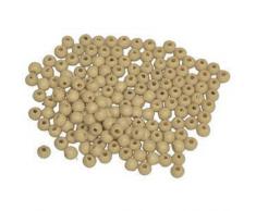 Sparpack Holzkugeln durchgebohrt, 20mm, 50 Stück, - CSH1520-50X