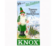 Knox Räucherkerzen Tannenduft ++ DAS Ostprodukte Geschenk – DDR Traditionsprodukt und Ossi Kultprodukt – Geschenkidee für alle Ostalgiker aus Ostdeutschland vom Ostprodukte Experten – Ostpaket mit DDR Klassiker – Ideal für jedes DDR Geschenkset
