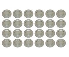 Platzteller Dekoteller Ø 33 cm silber Set