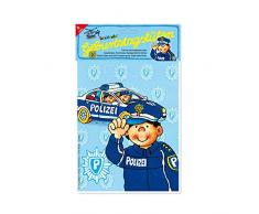 8 Partytüten * POLIZEI * von Lutz Mauder // 10116 // Kinder Geburtstag Party Kinderparty Kinderfest Fete Mitgebsel Geschenktüten Polizist