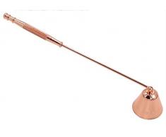 Milopon Kerzenlöscher Kerze Werkzeug Dochtlöscher zum Löschen Feuerlöscher aus Edelstahl Rosegolden