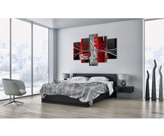 Bild auf Leinwand - Leinwandbilder - fünf Teile - Breite: 150cm, Höhe: 100cm - Bildnummer 0599 - fünfteilig - mehrteilig - zum Aufhängen bereit - Bilder - Kunstdruck - EA150x100-0599