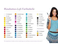 Wandtattoo Loft Drei Blumen mit Schmetterlingen - Wandtattoo / 49 Farben / 4 Größen / schwarz / 65 x 164 cm