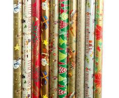 Ausgewählte Serien schönes Geschenkpapier Weihnachten, 10 Rollen a 2m (Serie 3, 10 Rollen)