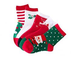 Angels Pride Weihnachtsstrümpfe Baby Kleinkinder Niedliche Socken mit hübschem Design Nikolaus Geschenk