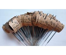 Hochzeitsdeko Wunderkerzen Vintage 30cm Hochzeit, Set 50 Stück