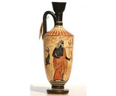 Griechische Keramik Vase Topf Schiff Lekythos Göttin Athena Gott Poseidon 10.2 & # X384; & # X384;