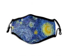 N/A Weich und bequem, winddicht und staubdicht, geeignet für den täglichen Gebrauch, abstraktes Ölgemälde, heller Mond und Sternenhimmel