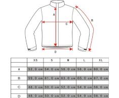 COX SWAIN Damen 3-Lagen Outdoor Softshell Jacke Luyu - 10.000mm Wassersäule - 2.000mm atmungsaktiv, Farbe: Black/Pink, Größe: L