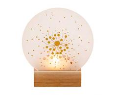 Räder Glaspoesie Teelicht Blüte