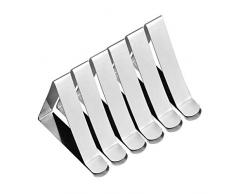 95sCloud 6 Stück Tischdeckenklammer Edelstahl,Tischtuchklammer Tischabdeckungsklemmen,Tischdeckenhalter Tischtuch Clips Tischtuch Clips für Restaurant,Partys,Picknicks Buffets