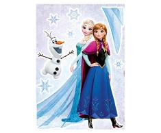 Komar - Disney - Deco-Sticker FROZEN SISTERS - 50 x 70 cm - Wandtattoo, Wandaufkleber, Wandsticker, Wandbild, Eiskönigin, Elsa, Anna, Olaf - 14046h