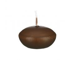 Schwimmkerzen Schoko 24 Stück 45 mm Durchmesser