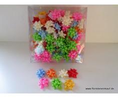 Geschenkschleifen mit Klebepunkt ca.5,5 cm, 100 Stück