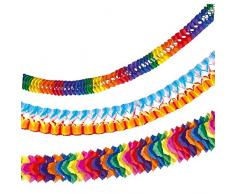 Susy Card 11221017 Girlanden-Set Größen-Mix, 5-er Papier