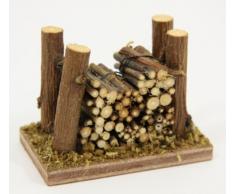 Krippenzubehör, Holzbündelstoß, Höhe 5cm
