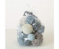 Home Collection Potpourri Streu XL Maritim Kugeln weiß grau Deko Kugeln