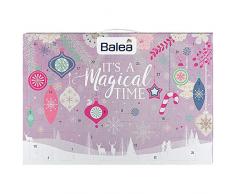 Balea Frauen Adventskalender 2019 - idealer Advent Kalender für die Frau, Beautykalender im Wert von 80 €, Kosmetikkalender mit 24 Pflege Produkten für Damen, Damenkalender Frauenkalender