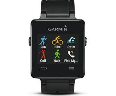 Garmin Sport GPS Smartwatch Vivoactive: Sportuhr mit Sport Apps, Activity Tracker, Schrittzähler und Kalorienzähler, auch als Pulsuhr in Verbindung mit Garmin Herzfrequenz-Messer Brustgurt