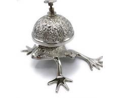 große Tischklingel Frosch Hotelklingel Rezeptionsklingel Klingel stabil Bar