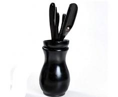 GBCJ Teezeremonie Zubehör Bambus-Set Zigong-Tee-Set Zubehör Bambus-Typ Bambus-Vase Teezeremonie Liujun-Schwarz-Vase Teezeremonie jnkdkd3