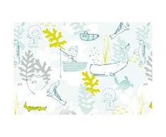 Apalis XXL Fensterfolie Fensterbild Blue Sea Fenster Sichtschutz 270 x 504cm