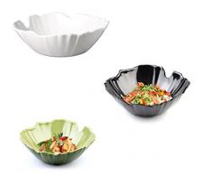 Palmblattschale, SERIE NATURAL COLLECTION, aus Melamin, stapelbar und spülmaschinenfest, in weiß, schwarz oder blattgrün / Größen: Ø 30 cm, Höhe: 10 cm oder Ø 35 cm, Höhe: 12,5 cm | SUN (A5 - Ø 30 cm, blattgrün)