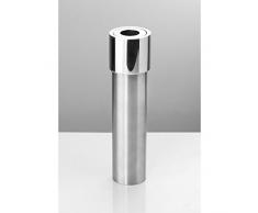 Stone & More Versenkvase Vase aus Edelstahlvase Friedhofsvase Grabvase Edelstahlvase Vase versenkbar 25,5cm x 8,9cm