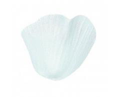 Stoff-Rosenblätter weiß, 100 Stück