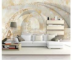 Tapete Tapete Marmor Raum 3D Wandbilder Für Fernseher Hintergrund Wohnzimmer Seidentuch fototapete 3d effekt tapete tapeten wald vintage wandbild wandbilder kinderzimmer-430cm×300cm