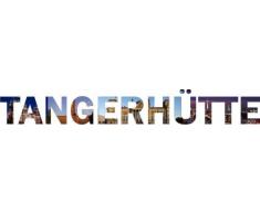 INDIGOS UG - WANDTATTOO / Wandsticker / Wandaufkleber / Aufkleber farbige Wandschrift Städtename Tangerhütte mit Sehenswürdigkeiten 120 x 13 cm Länge