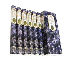 Hem Precious Lavender Räucherstäbchen riechen Lavendel. Paket mit 120 Stäbchen aus hochwertigem Weihrauch