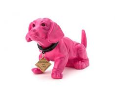 RAKSO Wackeldackel Lackiert Klein Pink 19 cm